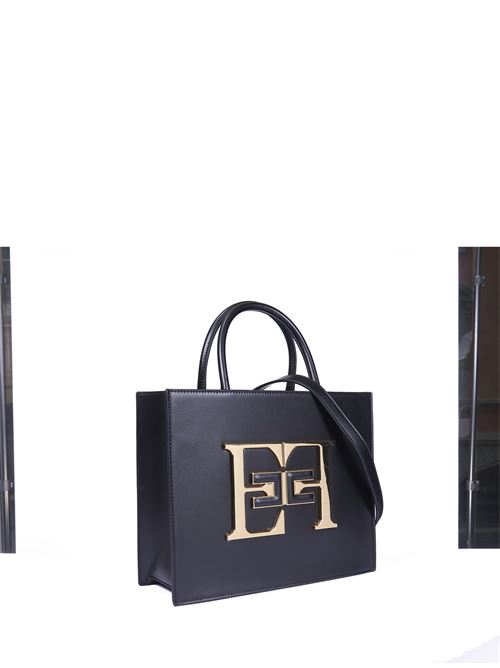 ELISABETTA FRANCHI BORSA A MANO MEDIA CON LOGO. ELISABETTA FRANCHI | BS05A46E2110